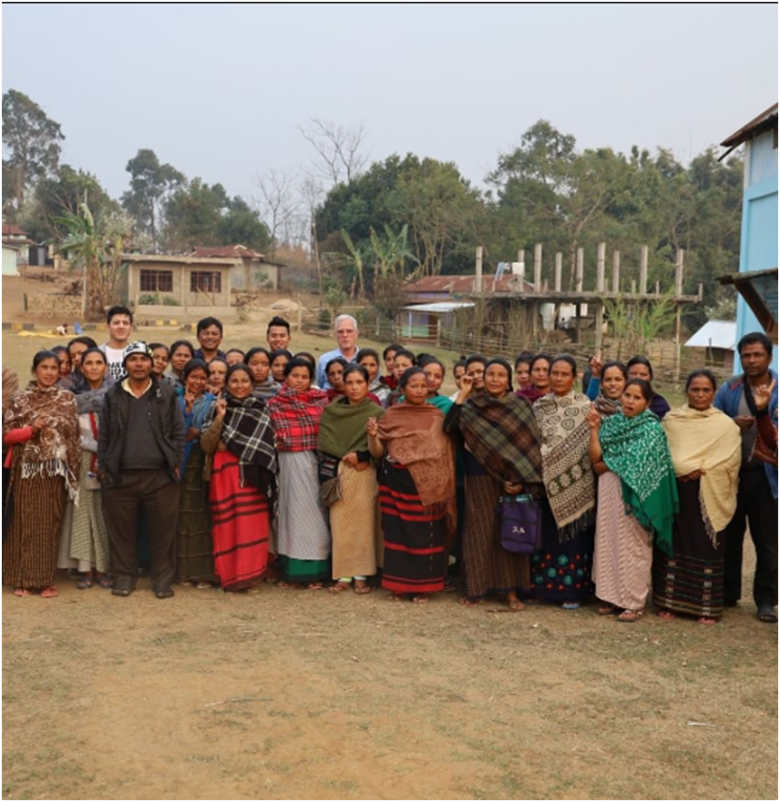 Zizira founder with the farmer partners