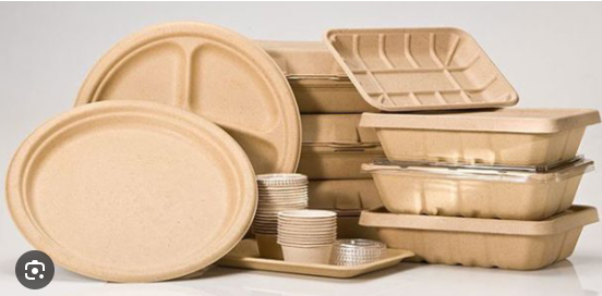 Cornstarch eco-friendly food packaging